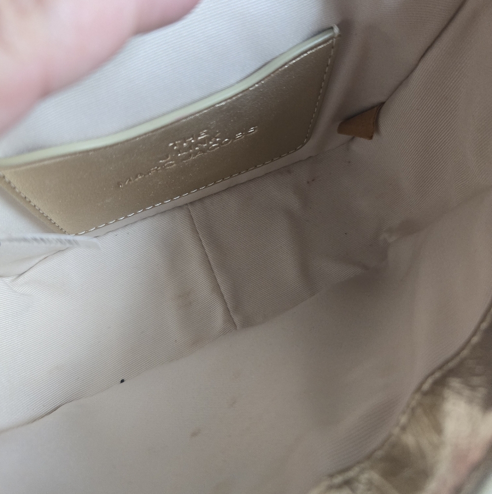 EUC Marc Jacobs J-Link Mini Metallic Gold Crossbody Shoulder Mini Bag - Picture 8 of 11